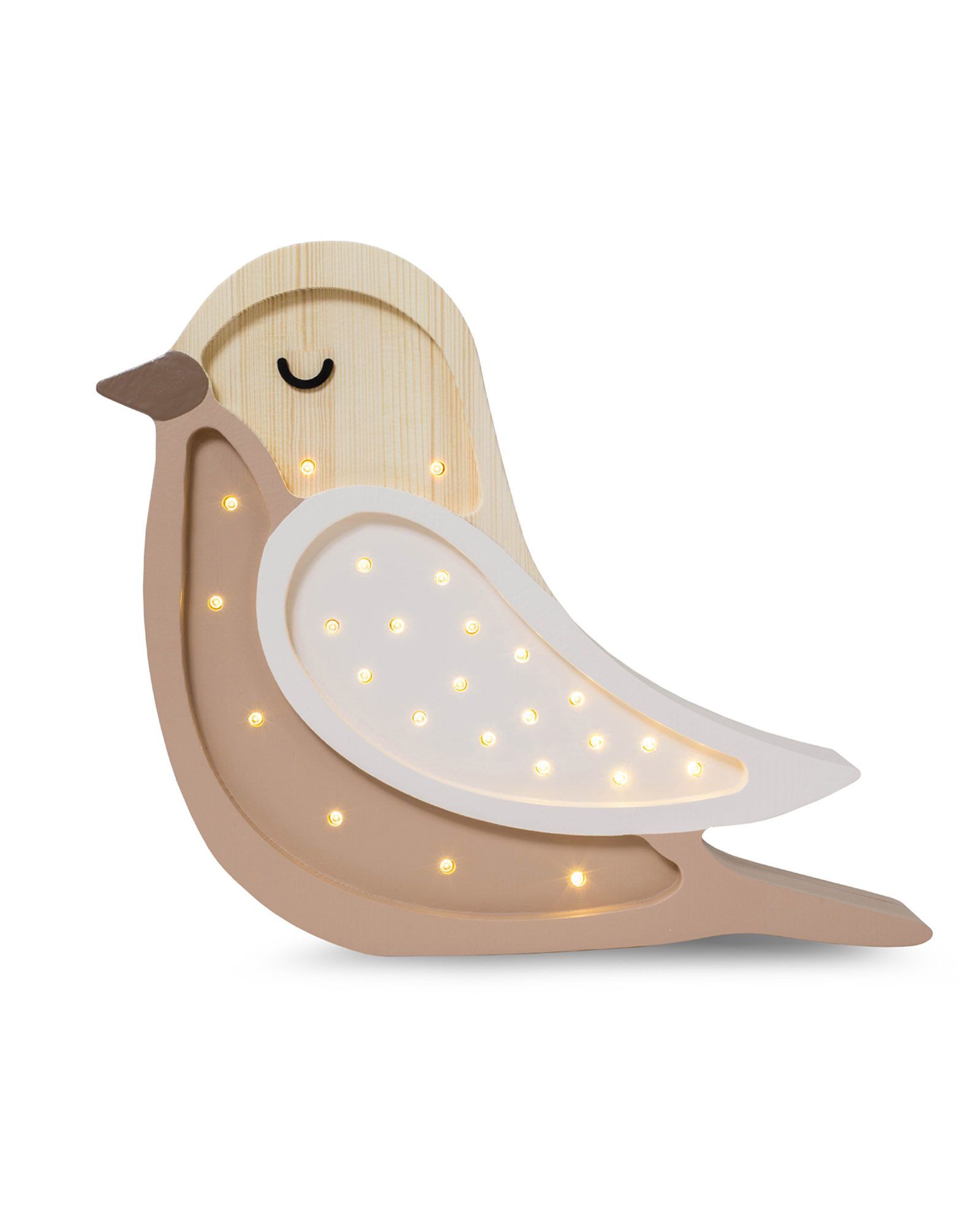 Lâmpada Bird Coffee Wood