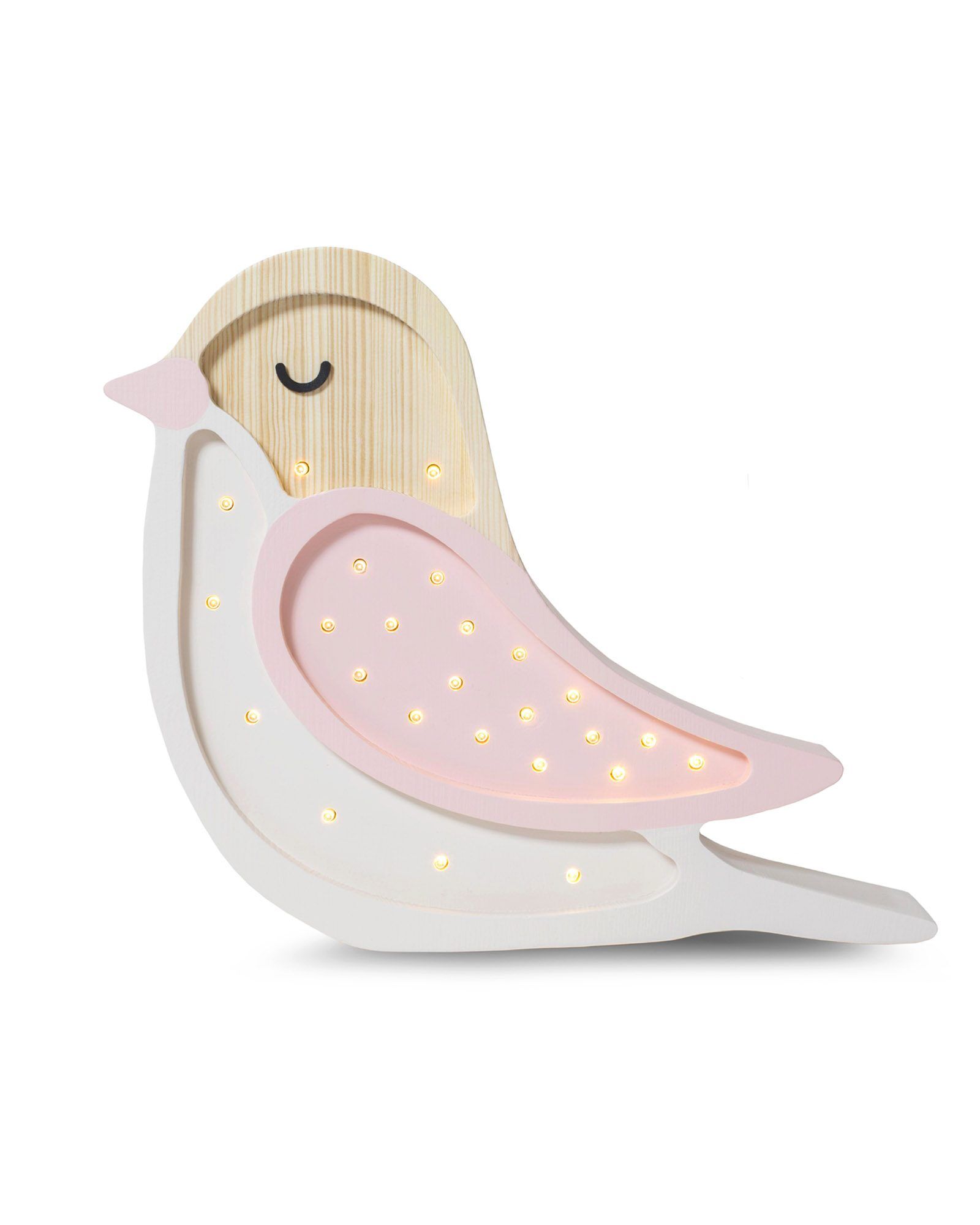 Lâmpada Bird Strawberry Cream