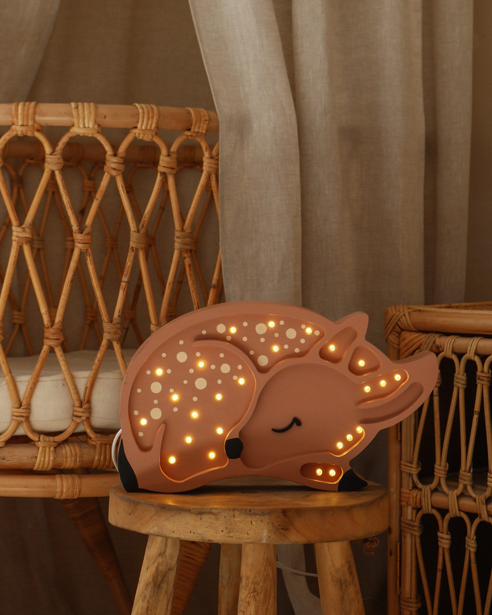 Lâmpada Deer Forest Light Brown