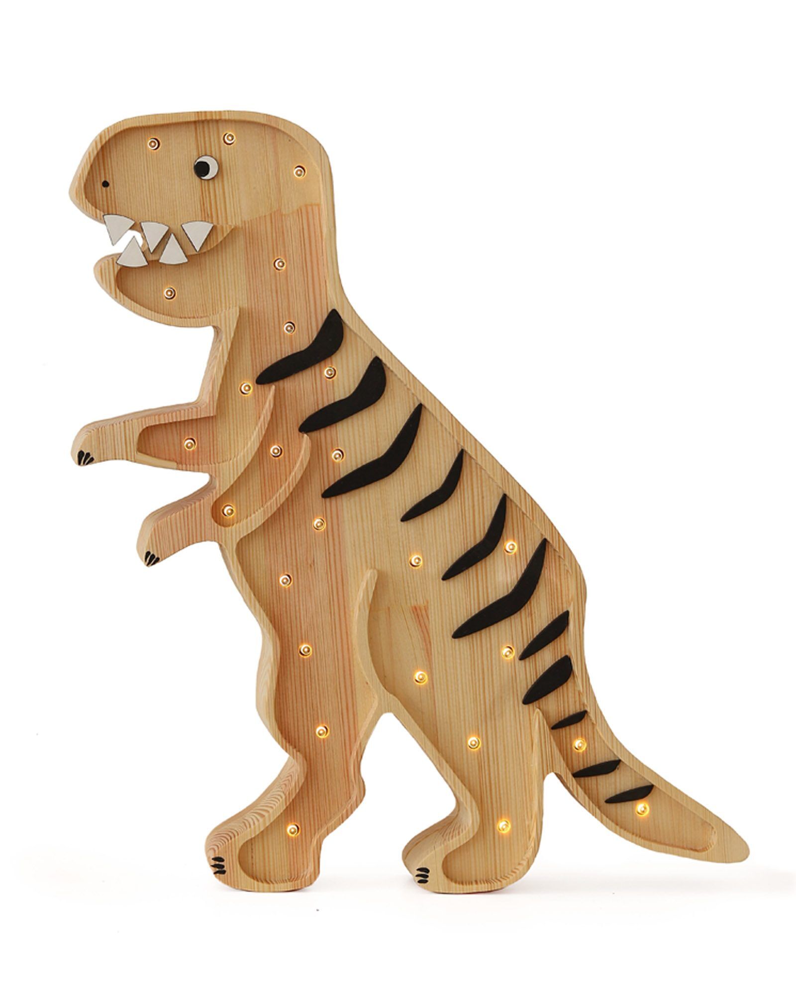 Lâmpada Dino T.Rex Mesozoic Wood