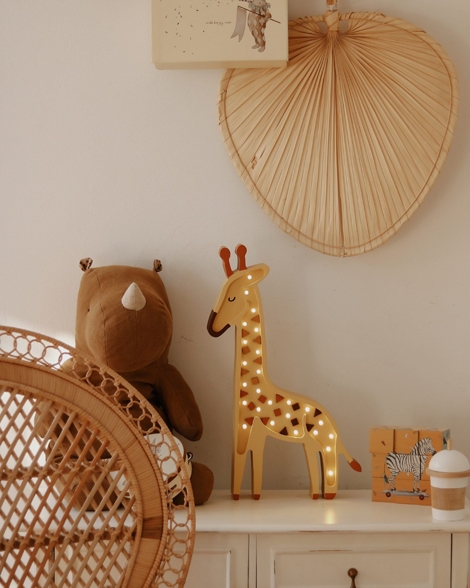 Lâmpada Giraffe African Yellow