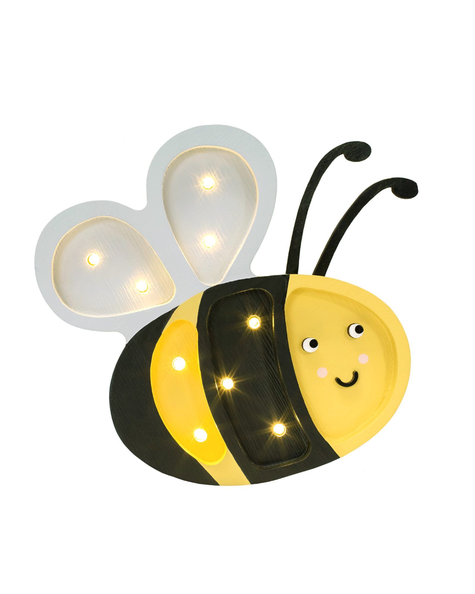 Lâmpada Happy Bee Honey Yellow