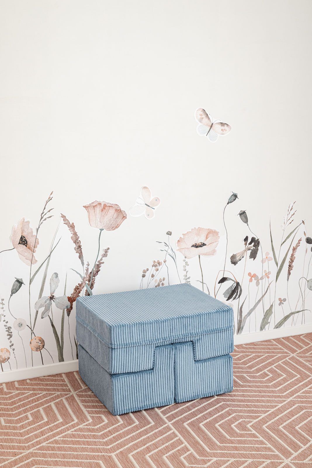 Conjunto de móveis modulares para crianças, Misty ocean