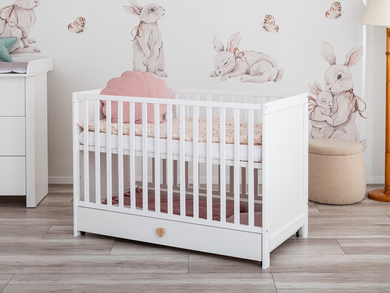 Berços Little Heart 120×60