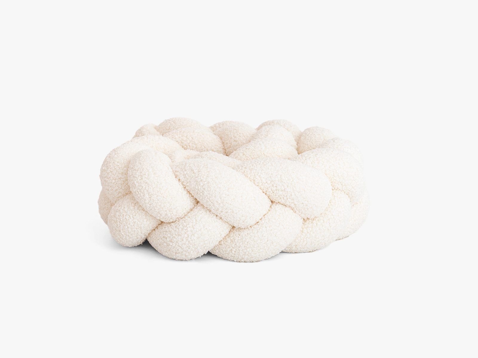 Para-choques - trança de uma cor - boucle